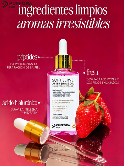 Scented hair removal treatment oil / Moisturizes skin / Suitable for sensitive skin